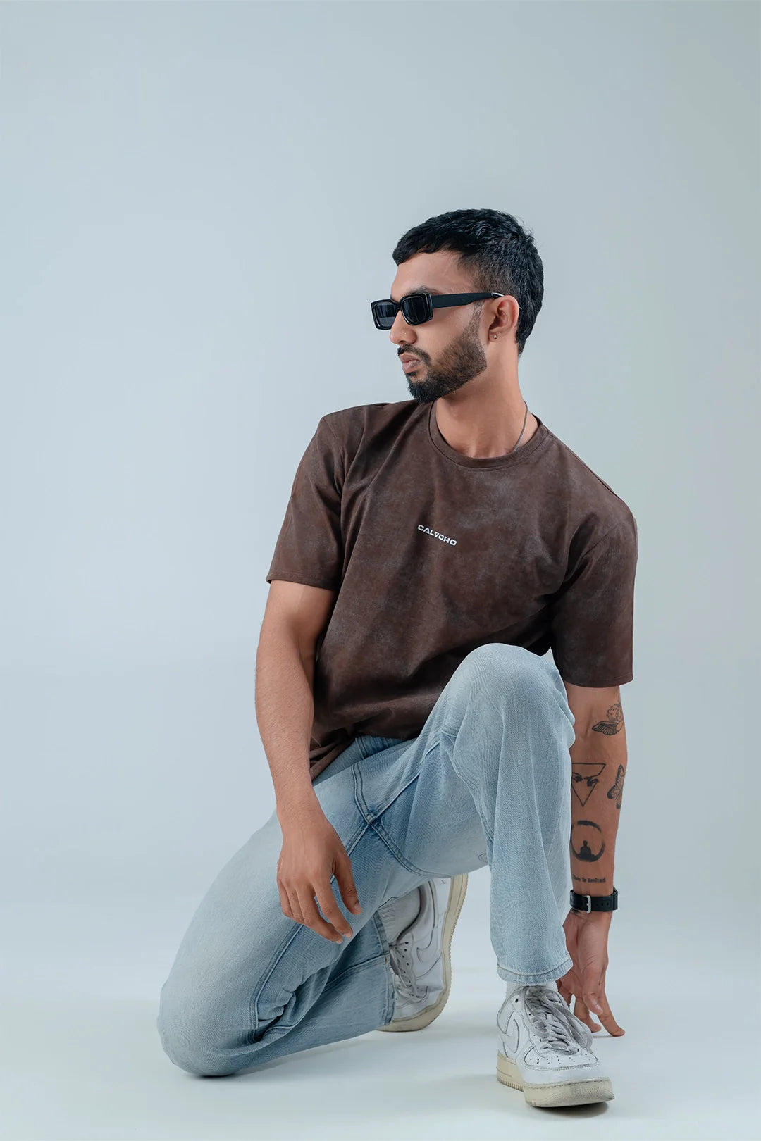 Smoke Wash Oversized Tee