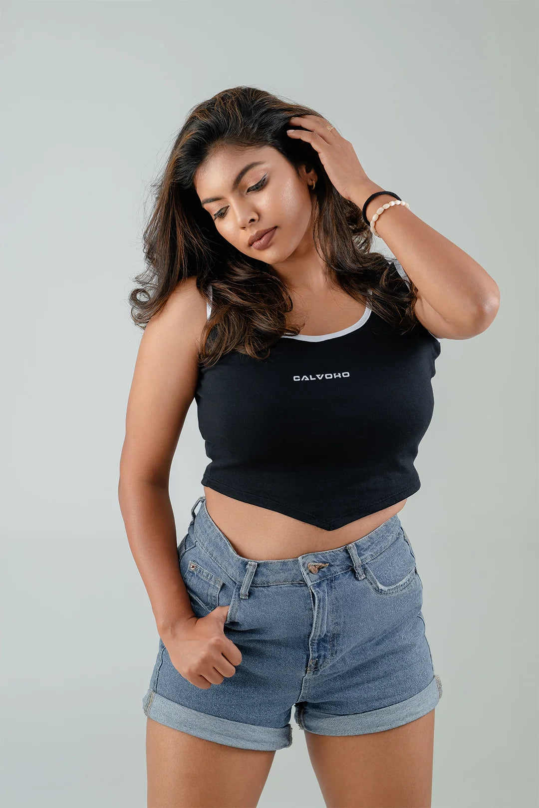 Drift V Sculpt Crop Top